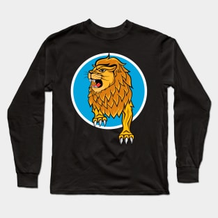 Lion Vector Long Sleeve T-Shirt